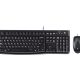 Logitech  MK120 Keyboard and Mouse Combo, USB, Wired,