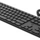 HP, Wired Desktop 320K Keyboard, USB port, 180cm, Wired,