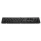HP, 125 Wired Keyboard, Black