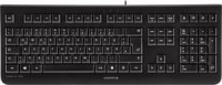 Cherry JK-0802EU-2, Entry Level Keyboard, 104 Scissor Keys, Wired, Black