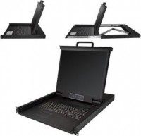 LCD Rack Console, 19" SXGA Screen, 1xVGA, 1xKeyboard, TouchPad, 1U, 17W