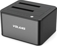 Dual Bay USB3.0 Aluminium Docking Station, Drive Type: 2.5″ and 3.5″ SATA HDD