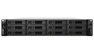 Synology RS3621XS+, 12-BAY NAS (NO DISK) XEON D-1541, 8GB, GbE(4), 10GbE(2), USB(2), RPSU