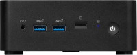 NUC 1M-001BAU, Barebone, Core 7 150U, Up to DDR5, 2*M.2, 2*HDMI, 2*TBT, 2*LAN, Wifi6, Card Reader, Switch Cable, Black,