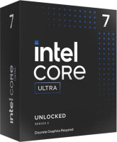 Intel Core Ultra 7, LGA 1851 Socket, 20 Cores, 20 Threads, Base: 1.80GHz, Turbo: 5.30GHz, Cache: 20MB, TDP: 65W