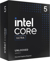 Core Ultra 5-245KF, LGA1851 Socket, Cores: 14, 14 Threads, Base: 4.20 GHz, Cache: 24 MB, TDP: 125W, 3 Year Warranty