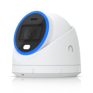 Ubiquiti UVC-AI-TURRET-W, AI Turret, All-weather, Vandal-proof 4K PoE+ Turret Camera, Enhanced AI Capabilities & IR, Visible LEDs for Night Vision, White