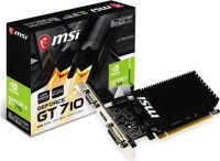 MSI GT 710 2GD3H, 2GB GDDR3 (1600MHz), PCI-E 2.0, DVI, HDMI, VGA, Low-Profile bracket included