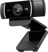 C922 Pro, Webcam, FHD, 1080P, Built-In Dual-Mic Stereo Sound, Auto-Light Correction, Hyperfast Frame Rate, 78° Diagonal FOV, Autofocus, Black