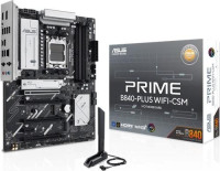 B840-PLUS WIFI-CSM, ATX, AMD AM5, 4xDDR5, 3xM.2, 4xSATA 6Gbps, RAID, 1xHDMI, 2xDP, 2xPCIe, GbE LAN, Wireless AX+Bluetooth, 1xUSB-C, 7xUSB-A