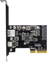 Simplecom EC312v2, PCIex4 to 2 Port USB 3.2 Gen II 10Gbps USB-C and USB-A Expansion Card