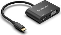 4-in-1 USB-C Multiport Adapter with Power Delivery, USB 3.0, VGA, HDMI