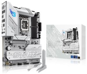 ASUS ROG STRIX B860-A GAMING WIFI, ATX, Intel LGA 1851, 4xDDR5, 4xM.2, 4xSATA Gb/s, RAID, 2xPCIe, 1xHDMI, 1xDP, 2.5Gb Ethernet Port, Wi-Fi 7+Bluetooth, 2xUSB-C, 4xUSB-A, 4xUSB2.0