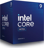 Intel Core Ultra 9-285, LGA 1851 Socket, 24 Cores, Base: 1.90GHz, Turbo:5.60 GHz, Cache: 40MB, TDP: 65W