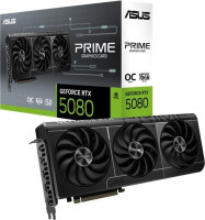 *Limit Apply Pls. Contact Your AM* Asus PRIME-RTX5080-O16G, Nvidia GeForce RTX 5080 OC Edition, 16GB GDDR7, Core Clock: 2685MHz, Cuda Core: 10752, 1xHDMI, 3xDP, PSU: 850W, PCIe5.0, 3 Year Warranty