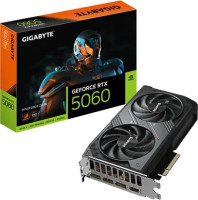 Gigabyte GV-N5060WF2OC-8GD, Nvidia GeForce RTX 5060 WINDFORCE OC, 8GB GDDR7, Core Clock: 2512MHz, Cuda Core: 3840, 1xHDMI, 3xDP, PSU: 450W, PCIe5.0