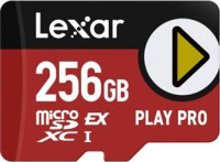 *Limits Apply, contact your AM* Lexar LMSXPS0256G-BNNNG, Play Pro, 256GB, MicroSD Express, Read Speed: up to 900MB/s, Write Speed: 600MB/s, Limited Lifetime Warranty