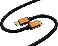10m Ultra 8K HDMI to HDMI Cable V2.1, Supports Video Resolution up to 8K@60hz and 4K@144Hz, 48Gbps Bandwidth, CEC, HDMI Ethernet Channel and eARC, Graphene Shielding