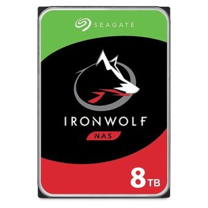 Seagate ST8000VN002, IronWolf NAS, 8TB, 3.5", SATA 6Gb/s, 5400RPM, 256MB Cache