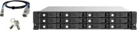 12-Bay 2U Rackmount SAS 12Gbps JBOD Expansion Enclosure With SAS Expander, 2.5:/3.5" SAS 12Gbps & SAS/SATA 6Gbps Drives