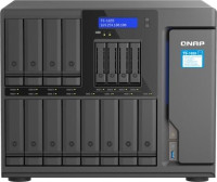 QNAP TS-1655-8G, Tower, 16 Bay NAS, Intel Atom C5125, Octa Core, 8GB RAM (1/4), 3.5" SATA (0/12) + 2.5" SATA (0/4), M.2 (0/2), 2x 2.5GbE, 4x USB-A