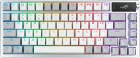 AZOTH/PBT/WHT STORM SWITCH, Azoth WHITE PBT Custom Wireless 75 Pre-Lubed Gaming Keyboard with OLED Display [ Storm Switch Clicky], Connectivity: USB 2.0 (C to A), OS: Windows 11, macOS 10.11 or later