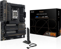Asus PROART X870E-CREATOR WIFI, ATX, AMD AM5, 4xDDR5, 4xM.2, 4xSATA 6Gb/s, RAID, 3xPCIe, 1xHDMI, GbE LAN, WiFi 7+Bluetooth, 3xUSB-C, 8xUSB-A