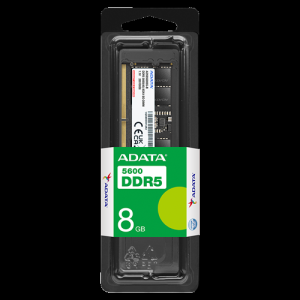 *Limits Apply, Contact your AM* Adata AD5U56008G-S, DIMM, DDR5 8GB(1x8GB), 5600MHz, CL46, 1.1V, Limited Lifetime Warranty