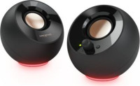 Pebble SE 2.0 Speaker, Aux-in, USB-C, Black