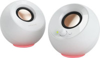 Pebble SE 2.0 Speaker, Aux-in, USB-C, White