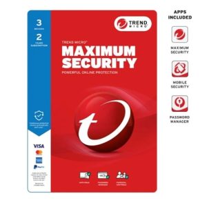 Trend TICEWWMFXSCXFW, Micro Maximum Security (3 Devices) 2 Year Retail Mini Box Auto Renew