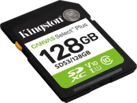 Canvas Select Plus, 128GB Class 10/UHS-I (U1) V10 SDXC, 150 MB/s Read