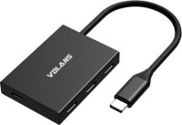 Aluminium USB-C (10Gbps) to 4-Port USB-C Hub