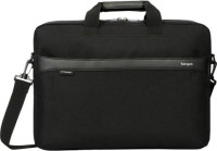 15-16" Geolite Eco Smart Slim Laptop Breifcase, Black
