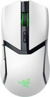 Cobra Pro RGB Wireless Gaming Mouse, White, Right-handed Symmetrical, 30K DPI, Focus Pro Optical Sensor, 8 Programmable Buttons, Tri-Mode (2.4Ghz/BT/Detachable USB-C Cable), Up to 170hrs Battery Life