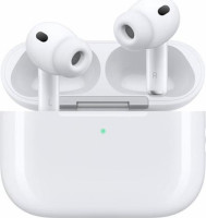 AirPods Pro 3 Wireless Earbuds, up to 4x more Active Noise Cancellation, Adaptive Audio, Dual Beamforming Mic, BT 5.3, USB-C MagSafe Charging Case Qi‑certified, Apple H2 Chip, IP57 Dust/Sweat/Water Resistant