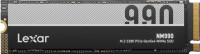 *Limits Apply, contact your AM* Lexar LNM990X004T-RNNNG-P, NM990, 4TB M.2 2280 PCIe Gen 5x4 NVMe SSD, 3000TBW, Read Speed: 14000MB/s, Write Speed: 11000MB/s, MTBF: 1,500,000 Hours, 5 Year Warranty