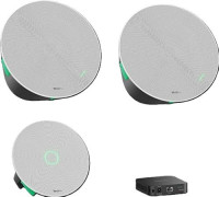 Including 1x CM20 , 2xCS10 , 1xRCH40 E2, comprehensive package designed as the core setup for the Yealink audio ceiling solution