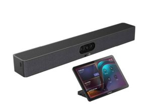 Yealink A25-031, All-in-One Android Video Collaboration Bar for Focus & Huddle Rooms, Power Adapter, Wall Mount Bracket, Cables, 1x CTP25