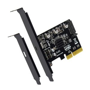 Simplecom EC318v2, PCI-e x4 to USB 3.2 Gen2x2 20Gbps USB-C Expansion Card