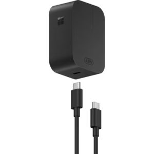 Microsoft EP2-29831, 45W AC Adapter, Universal AdapterFor USB-C Device, Tablet PC, Notebook, Black