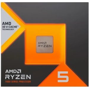 AMD 100-100001904WOF, Ryzen 5 7500X3D, AMD5 Socket, Hexa Core, 12Threads, Base: 4.00GHz, Boost: 4.5GHz, 102MB Cache, TDP: 65W
