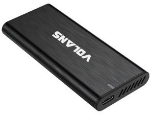 Volans VL-UCM2-G, Aluminium NVMe PCIe M.2 SSD to USB3.2 Gen2x2 Type C Enclosure 20Gbps
