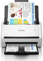 Workforce DS-530II Scanner, 35 ppm / 70 ipm scan speeds, 4,000 sheets per day, Colour, RGB LED, Cloud Services, USB 3.0