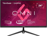 23.8" FHD Fast IPS Gaming Monitor, 1920x1080, 16:9, 0.5ms, 180Hz, Adaptive Sync, 2xHDMI, 1xDP, Speakers, VESA, Tilt