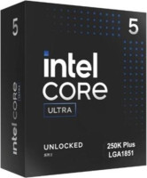 Core Ultra 5 250K Plus, LGA 1851 Socket, 18 Cores, 18 Threads, Base: 4.2GHz, Turbo: 5.3GHz, Cache: 30MB, TDP: 125W