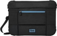13-14" Grid High Impact Vertical Slipcase, Black