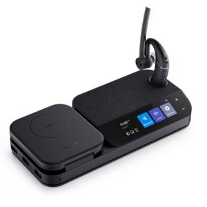 Yealink BH71-WS, BHB710 Workstation Wireless Headset With 3" Touch Screen, Mono, Wireless Charging,