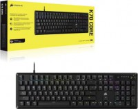 Corsair CH-910971E-NA, K70 Pro Mechanical Gaming Keyboard, USB-A, Wired, MLX Red Switch, iCUE, RGB, Black,