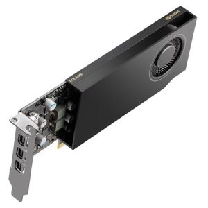 NVIDIA 900-5G172-2580-000, Nvidia RTX A1000, 8GB GDDR6, Cuda Core: 2304, 4x Mini DP, PCIe4.0